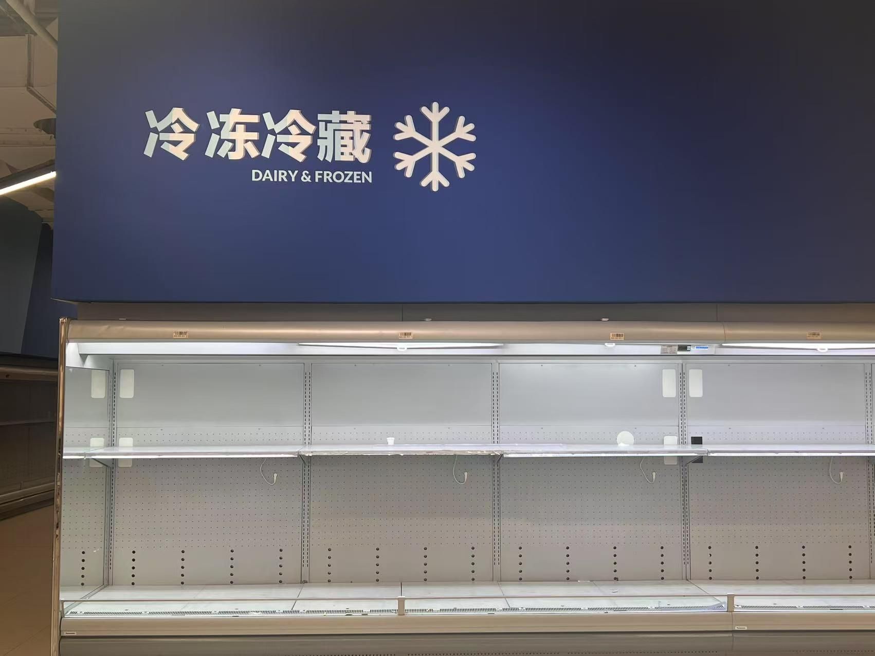 实探最后一家盒马会员店：95%货架已清空	，员工或将转入其他门店